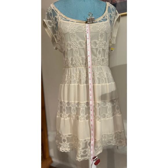 Margo & Sebastian Lace Dress XS - Picture 3 of 6